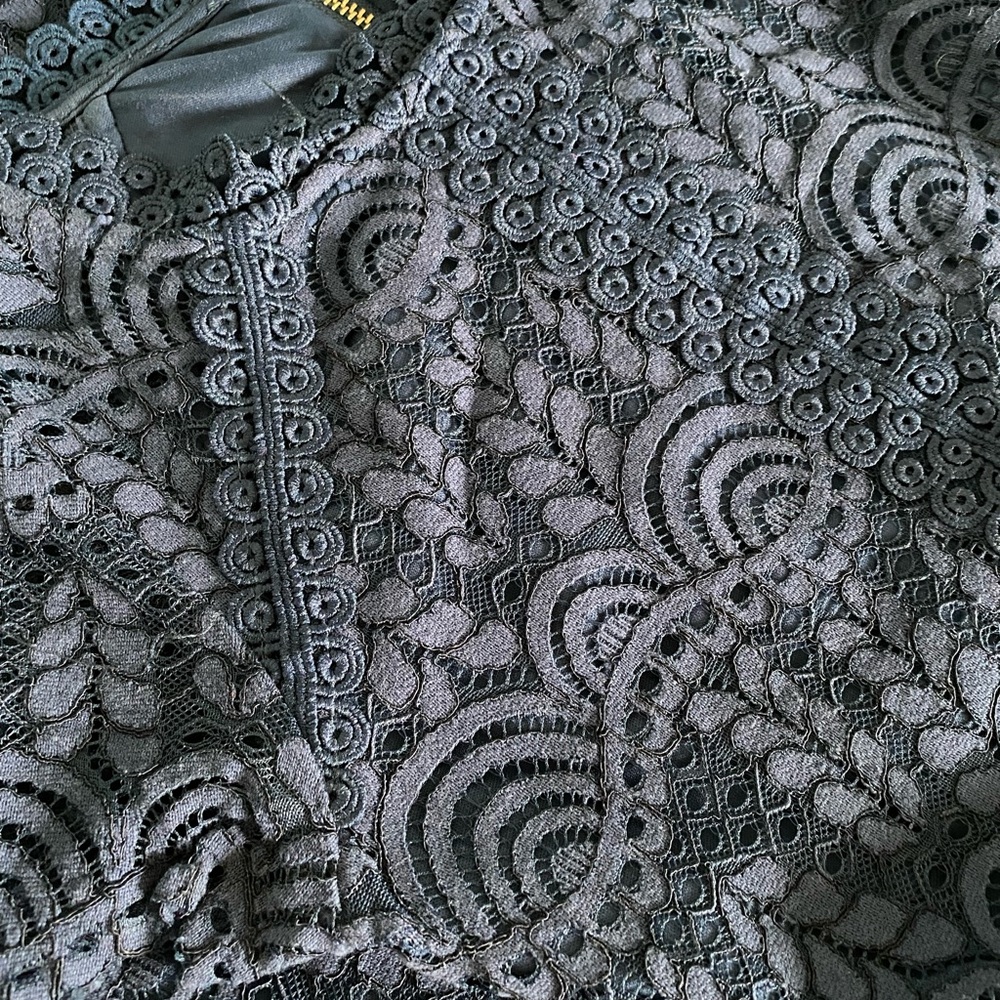 Gianni Bini navy lace jump suit